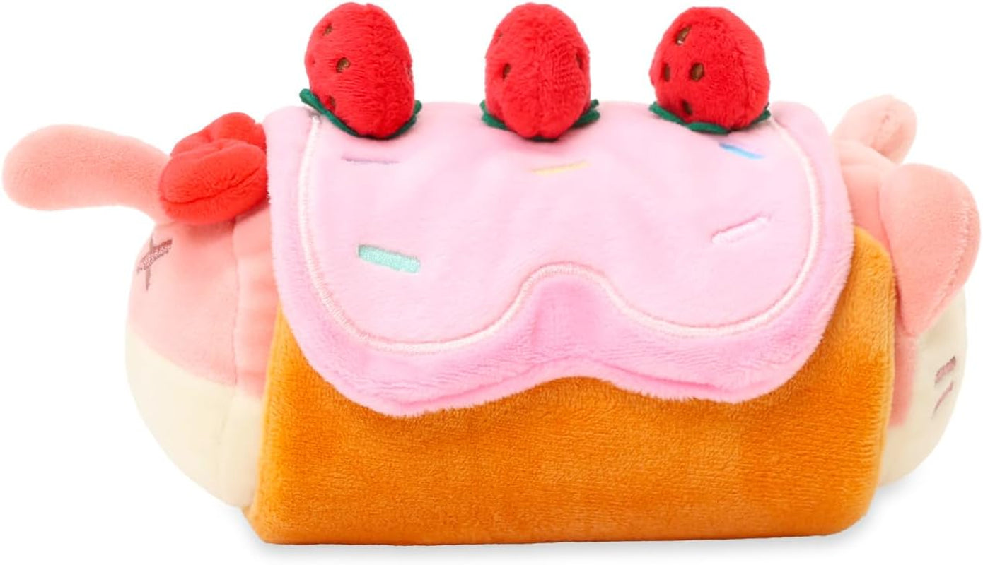 Kawaii 6" Kittiroll Plush Pillow - Adorable Roll Cake Kitty Cat Pillow