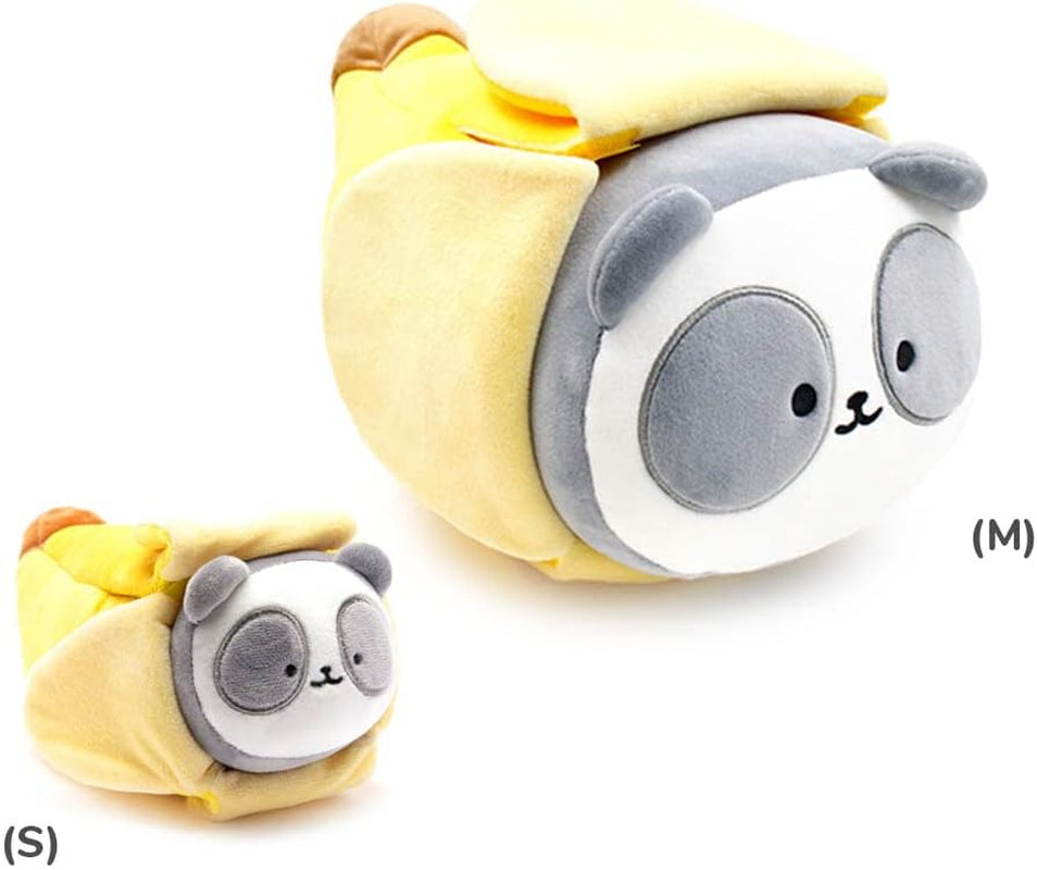 Adorable 6" Banana Pandaroll Plush Pillow - Kawaii Panda Cuddly Companion!