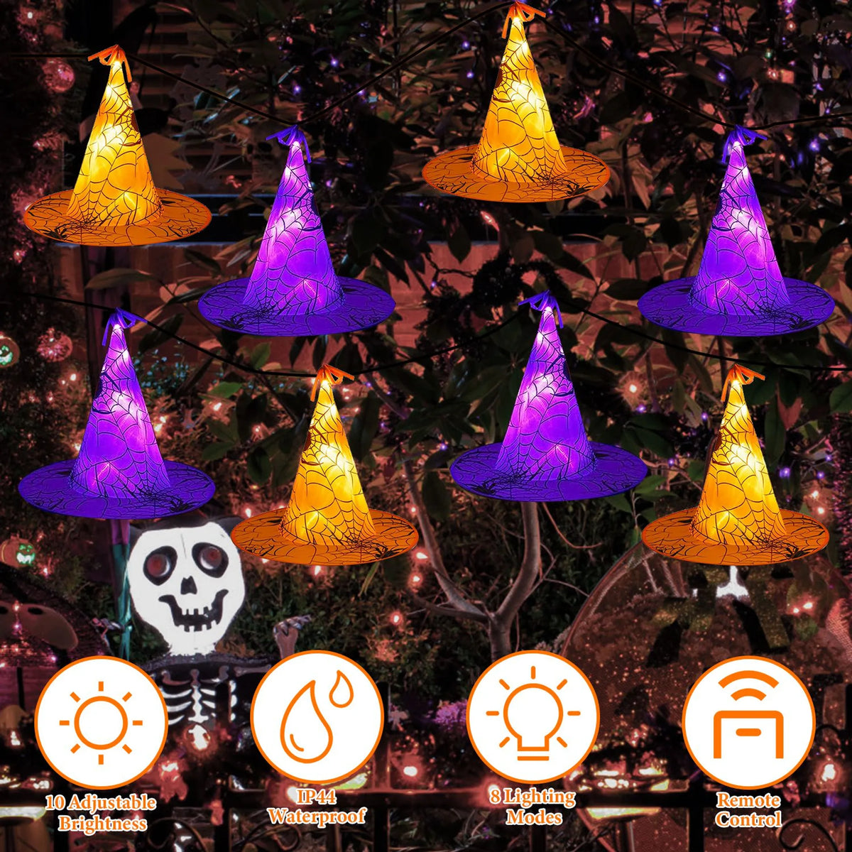 8 Pack 13FT Witch Hat