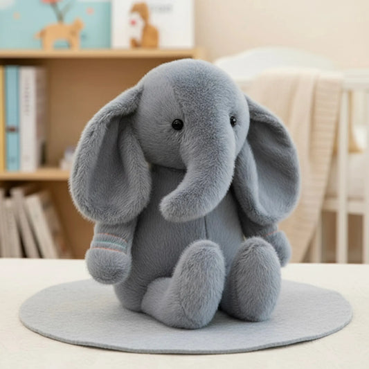 Elephant Stuffed Animal Soft Plush Toy for Kids & Babies