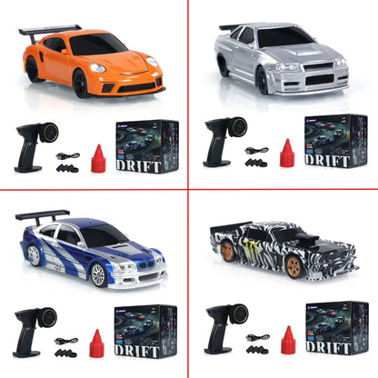 High-Speed 1/43 4WD RC Drift Car - Ultimate Remote Control Mini Racing Toy for Boys