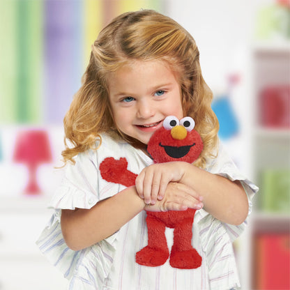 Elmo 8-Inch Sustainable Plush Stuffed Animal - Eco-Friendly Kids Toy for Ages 18 Months and Up