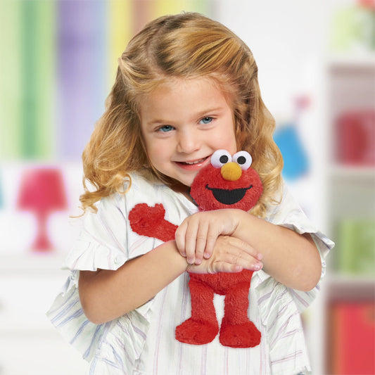Elmo 8-Inch Sustainable Plush Stuffed Animal - Eco-Friendly Kids Toy for Ages 18 Months and Up