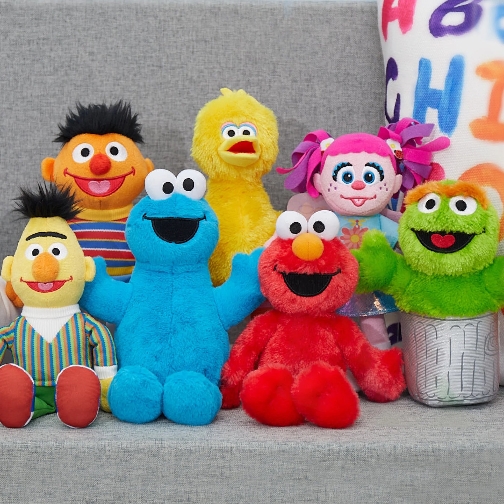 Elmo 8-Inch Sustainable Plush Stuffed Animal - Eco-Friendly Kids Toy for Ages 18 Months and Up