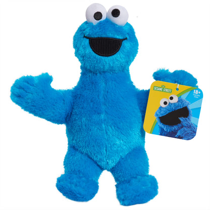 Sustainable 8-Inch Cookie Monster Plush Toy for Babies and Toddlers - Perfect Gift!
