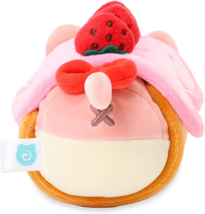 Kawaii 6" Kittiroll Plush Pillow - Adorable Roll Cake Kitty Cat Pillow