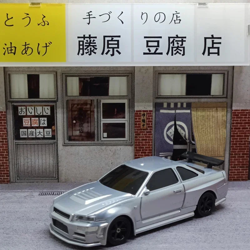 High-Speed 1/43 4WD RC Drift Car - Ultimate Remote Control Mini Racing Toy for Boys