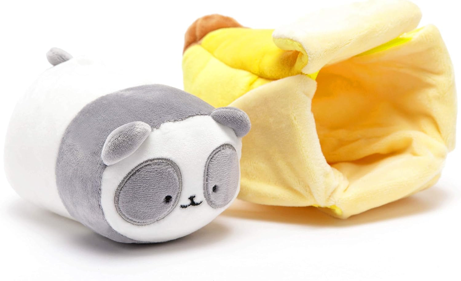 Adorable 6" Banana Pandaroll Plush Pillow - Kawaii Panda Cuddly Companion!