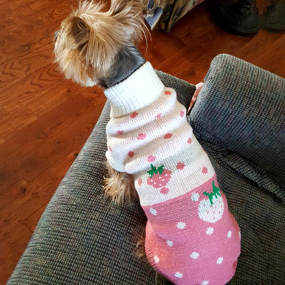 Dog Sweaters Classic Knitwear, Turtleneck Winter Warm Pet Puppy Clothes