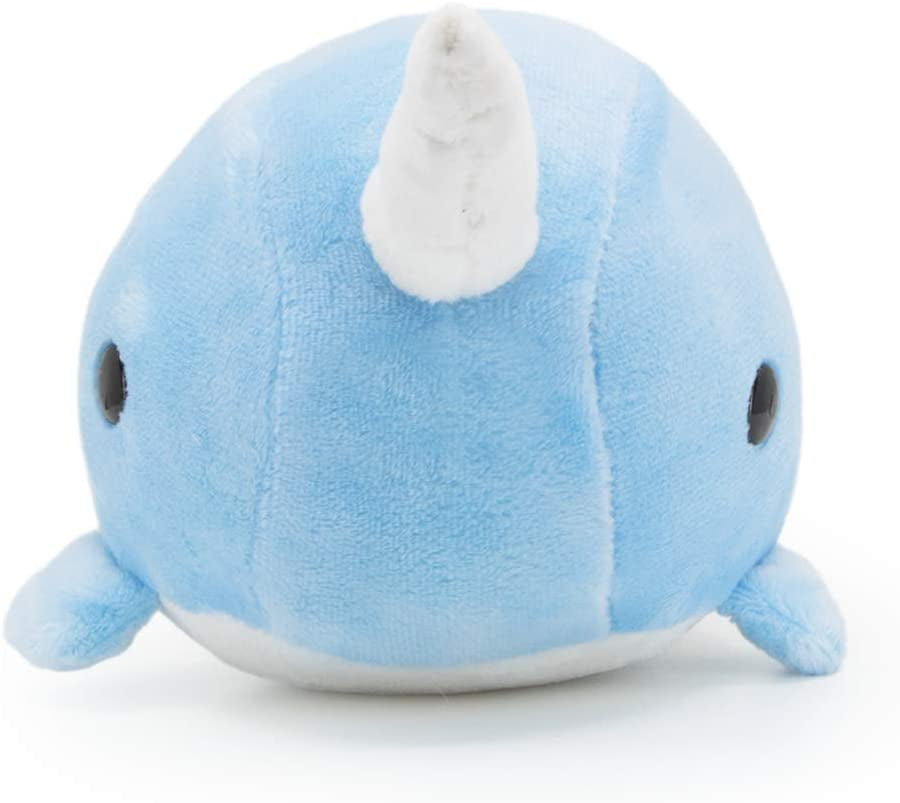Adorable Blue Narwhal Plushie - Soft Kawaii Stuffed Animal for All Ages - Cuddle Up with Cutest Narwhal Toy!