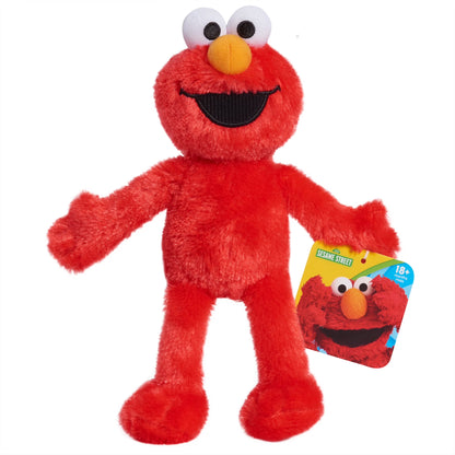Elmo 8-Inch Sustainable Plush Stuffed Animal - Eco-Friendly Kids Toy for Ages 18 Months and Up