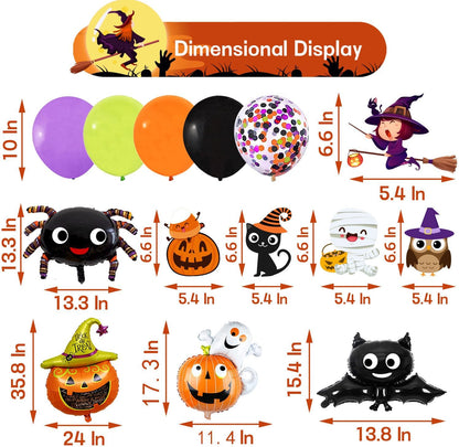 Halloween Party Decorations Halloween Birthday Party Decorations Include Halloween Birthday Banner Halloween Balloon and Halloween Birthday Cake Topper for Halloween First Birthday Decorations