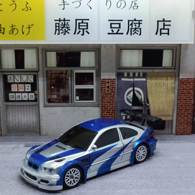 High-Speed 1/43 4WD RC Drift Car - Ultimate Remote Control Mini Racing Toy for Boys