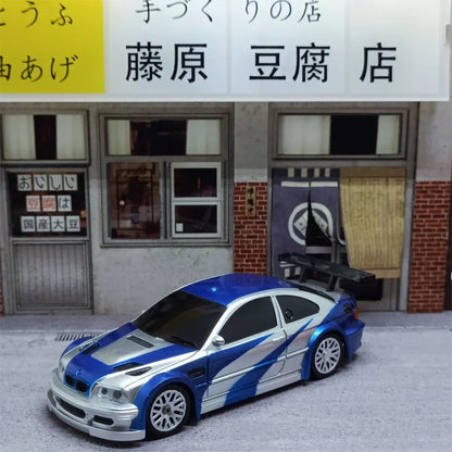High-Speed 1/43 4WD RC Drift Car - Ultimate Remote Control Mini Racing Toy for Boys