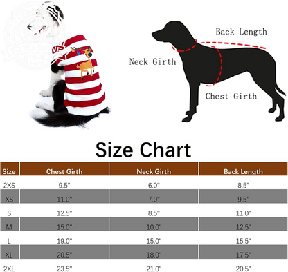 Dog Sweater Pet Christmas Elk Bells Sweaters Halloween Reindeer for Small Dog and Cat(Red,Xl)