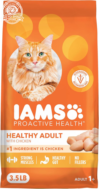 Proactive Health Healthy Adult Dry Cat Food, Chicken, 7 Lb