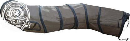 S Cat Tunnel Collapsible Pop-Up Pet Tube Hideaway Play Toy with Ball (1 Way, Black)