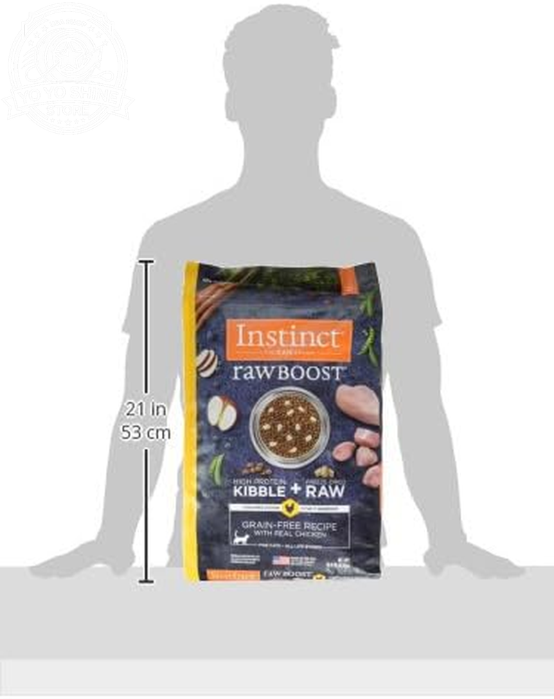 Rawboost, Dry Cat Food + Freeze Dried, Real Chicken, 10 Lb Bag