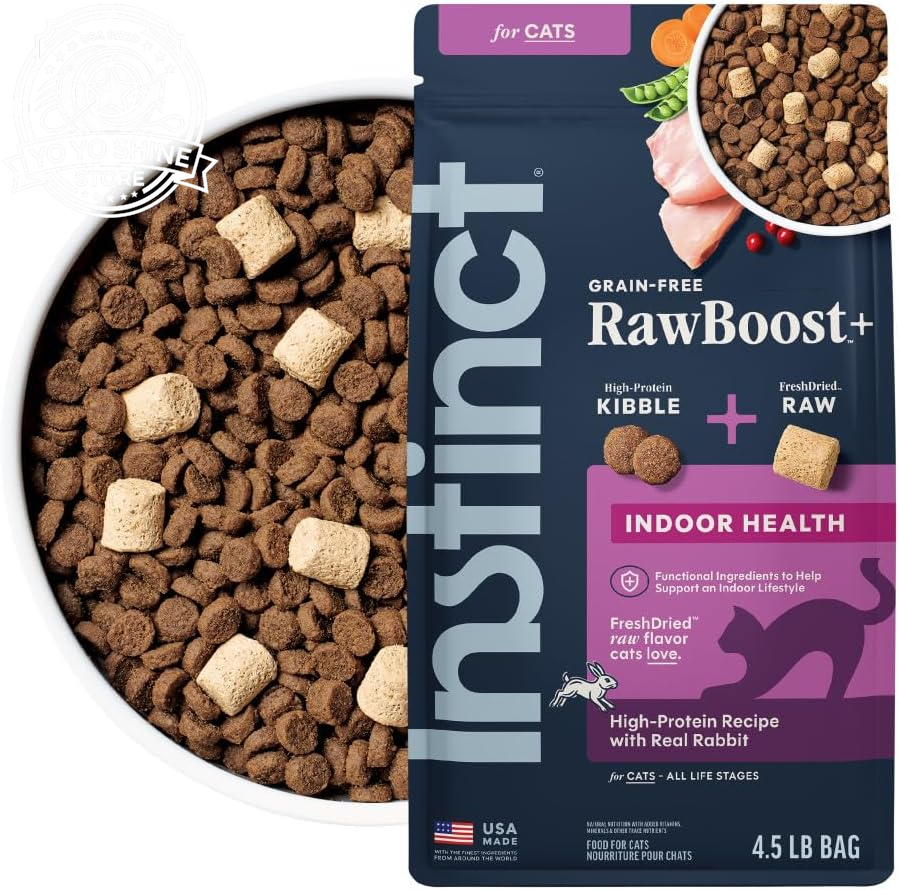 Rawboost, Dry Cat Food + Freeze Dried, Real Chicken, 10 Lb Bag