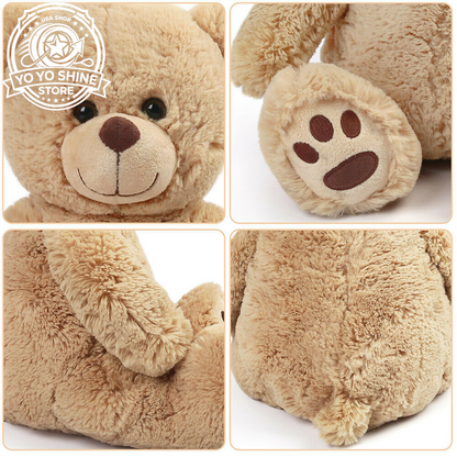 Adorable 10'' Plush Teddy Bear - Perfect Soft Toy for Valentine's Day Gift!