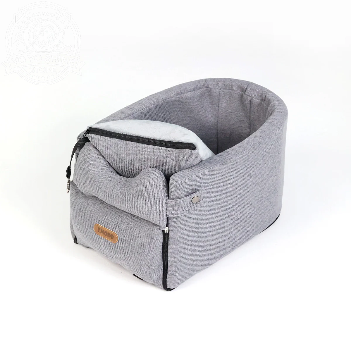 Car Central Dog Car Seat Bed Portable Dog Carrier for Small Dogs and Cats Safety Travel Bag Accessories Pet Products