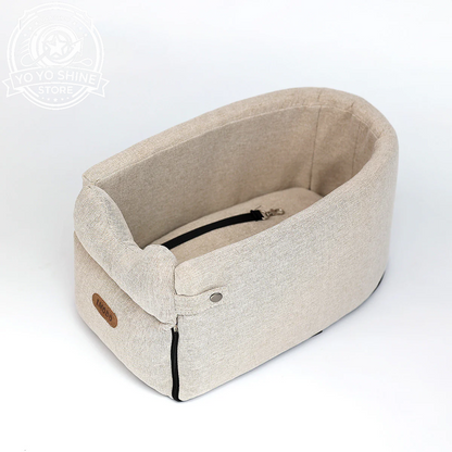 Car Central Dog Car Seat Bed Portable Dog Carrier for Small Dogs and Cats Safety Travel Bag Accessories Pet Products