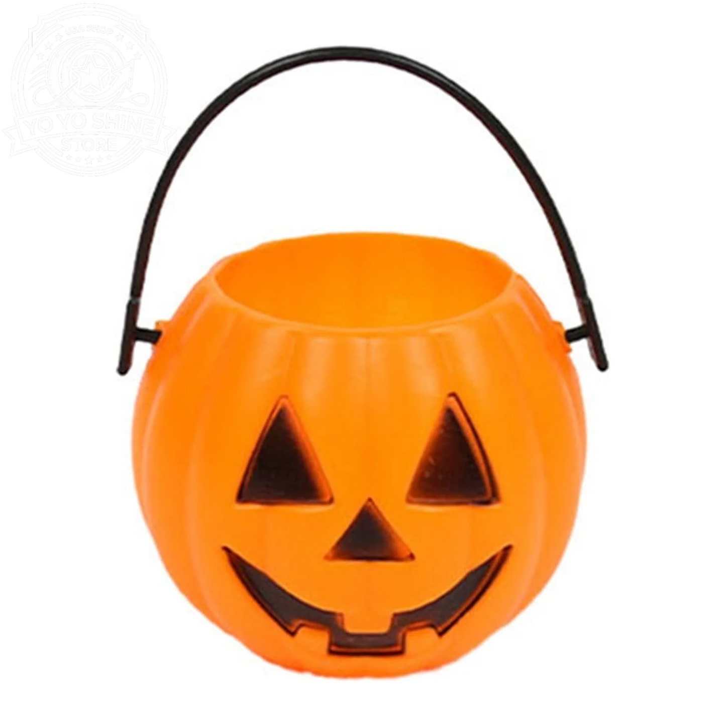 Halloween,Halloween Decorations ,Halloween Party Decorations,Halloween Pumpkin Bucket, Pumpkin Candy Bucket Plastic Lantern Bucket for Halloween Party Decorations Party Favors Purple