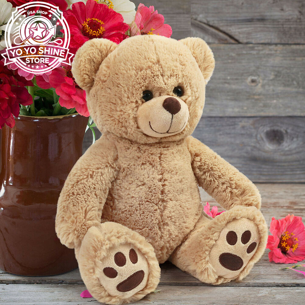 Adorable 10'' Plush Teddy Bear - Perfect Soft Toy for Valentine's Day Gift!