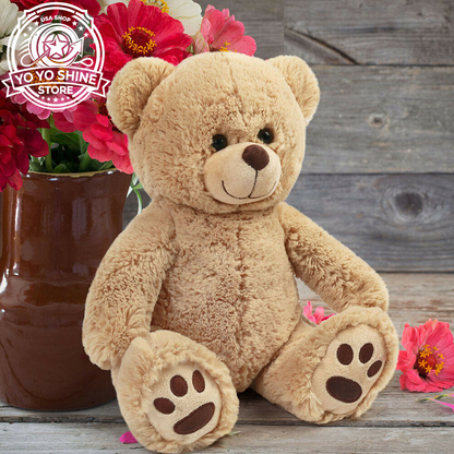 Adorable 10'' Plush Teddy Bear - Perfect Soft Toy for Valentine's Day Gift!